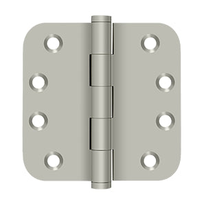 Deltana 4 x 4 Inch  Door Hinge - Brushed Nickel