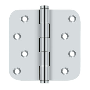 Deltana 4 x 4 Inch  Door Hinge - Polished Chrome