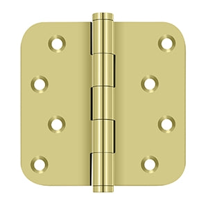 Deltana 4 x 4 Inch  Door Hinge - Polished Brass