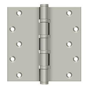 Deltana 6 x 6 Inch  Door Hinge - Satin Nickel