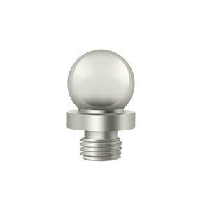 Deltana Ball Door Hinge Finial -Polished Nickel