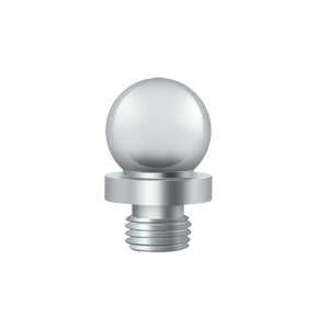 Deltana Ball Door Hinge Finial - Polished Chrome