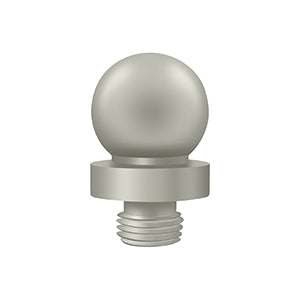 Deltana Ball Tip Door Hinge Finial - Brushed Nickel