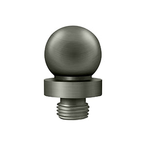 Deltana Ball Tip Door Hinge Finial - Antique Brass