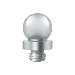 Deltana Ball Tip Door Hinge Finial - Polished Chrome