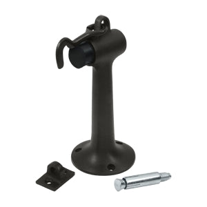 Deltana Solid Brass 6 Inch Floor Mounted Bumper - Oil Rubbed Bronze