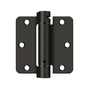 Deltana 3 1/2 x 3 1/2 Inch  Door Hinge - Oil Rubbed Bronze