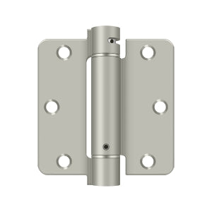 Deltana 3 1/2 x 3 1/2 Inch  Door Hinge - Brushed Nickel