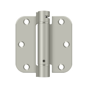 Deltana 3 1/2 x 3 1/2 Inch  Door Hinge - Brushed Nickel
