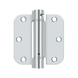 Deltana 3 1/2 x 3 1/2 Inch  Door Hinge - Polished Chrome