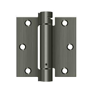 Deltana 3 1/2 x 3 1/2 Inch  Door Hinge - Antique Nickel