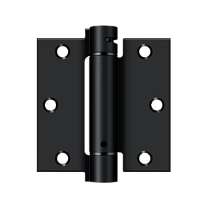 Deltana 3 1/2 x 3 1/2 Inch  Door Hinge - Flat Black