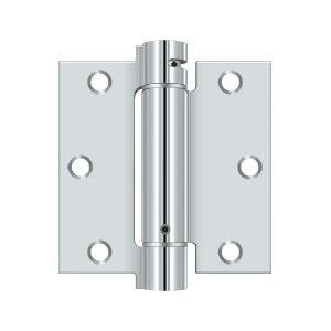 Deltana 3 1/2 x 3 1/2 Inch  Door Hinge - Polished Chrome