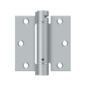 Deltana 3 1/2 x 3 1/2 Inch  Door Hinge - Brushed Chrome