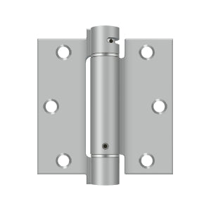 Deltana 3 1/2 x 3 1/2 Inch  Door Hinge - Brushed Stainless Steel