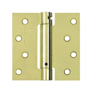 Deltana 4 x 4 Inch  Door Hinge - Polished Brass