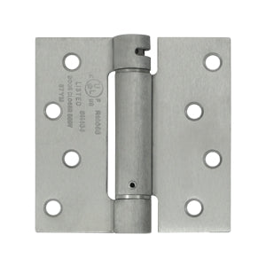 Deltana 4 x 4 Inch  Door Hinge - Brushed Stainless Steel