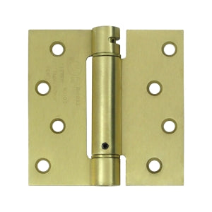 Deltana 4 x 4 Inch  Door Hinge - Brushed Brass