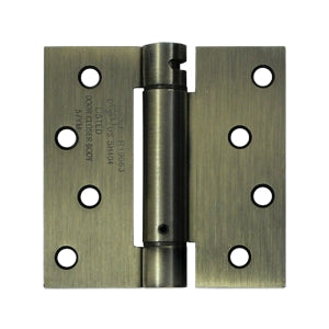 Deltana 4 x 4 Inch  Door Hinge - Antique Brass