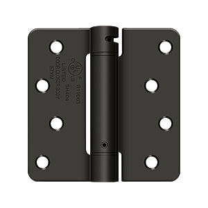 Deltana 4 x 4 Inch  Door Hinge - Oil Rubbed Bronze