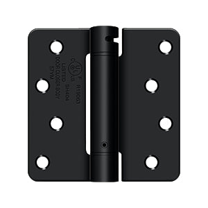 Deltana 4 x 4 Inch  Door Hinge - Flat Black