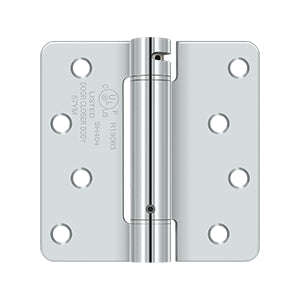 Deltana 4 x 4 Inch  Door Hinge - Polished Chrome