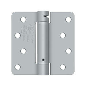 Deltana 4 x 4 Inch  Door Hinge - Brushed Chrome