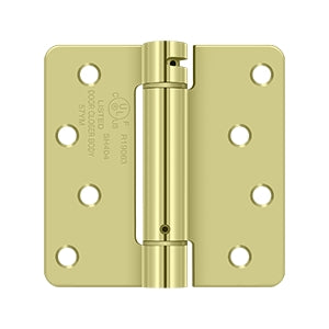 Deltana 4 x 4 Inch  Door Hinge - Zinc Dichromate