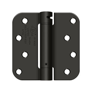 Deltana 4 x 4 Inch  Door Hinge - Oil Rubbed Bronze
