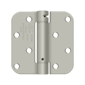 Deltana 4 x 4 Inch  Door Hinge - Brushed Nickel