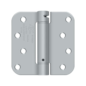 Deltana 4 x 4 Inch  Door Hinge - Brushed Chrome