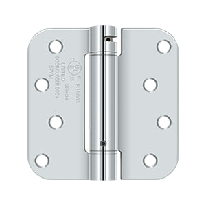 Deltana 4 x 4 Inch  Door Hinge - Polished Chrome