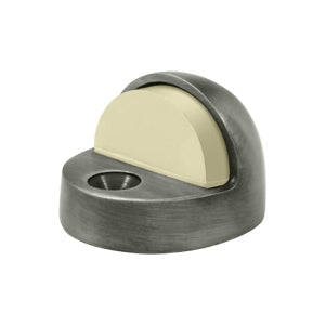 Deltana Solid Brass High Profile Dome Bumper Stop - Antique Nickel