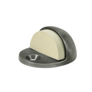 Deltana Solid Brass Low Profile Dome Bumper Stop - Antique Nickel