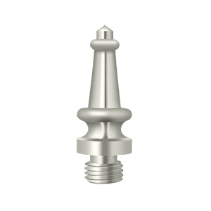 Deltana Steeple Door Hinge Finial - Polished Nickel