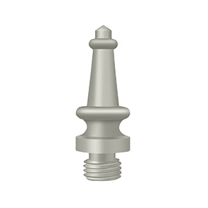 Deltana Steeple Door Hinge Finial - Brushed Nickel