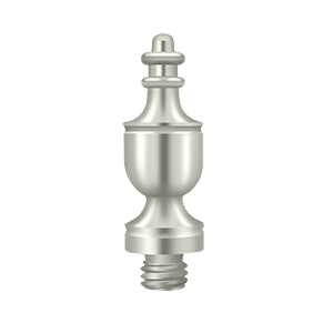 Deltana Urn Door Hinge Finial - Polished Nickel