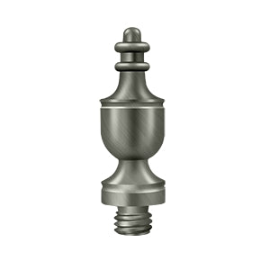 Deltana Urn Door Hinge Finial - Antique Nickel