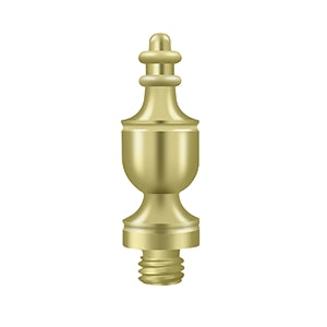 Deltana Urn Door Hinge Finial - Polished Brass