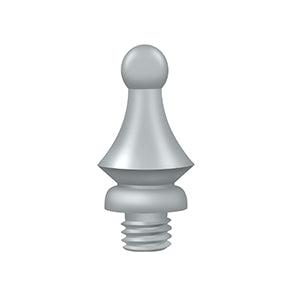 Deltana Steeple Door Hinge Finial - Brushed Chrome