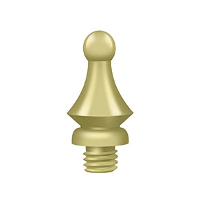 Deltana Steeple Door Hinge Finial - Polished Brass
