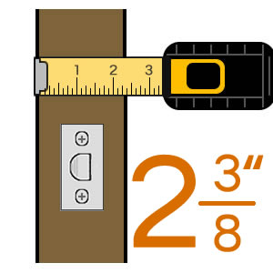 Emtek Arts & Crafts Style Double Cylinder Deadbolt