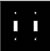 Rusticware Double Switch Plate