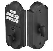 Emtek Sand Cast Electronic Keypad Deadbolt Lockset E1001