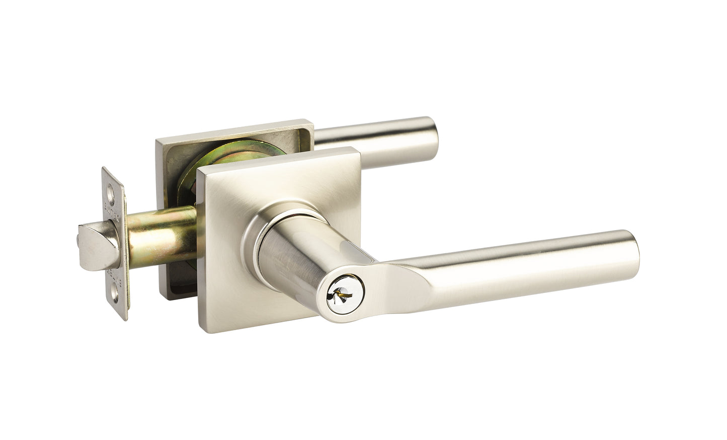 Emtek Hanover Keyed Modern Lever Square Rosette