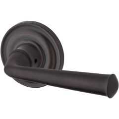 Baldwin Reserve Federal Lever With Round Rosette In Venetian Bronze