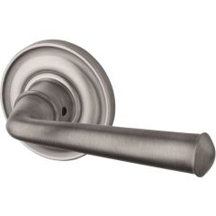 Baldwin Reserve Federal Lever With Round Rosette In Matte Antique Nickel
