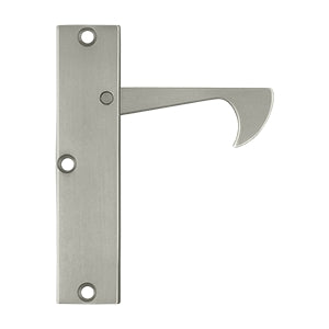 Deltana Solid Brass 4 1/4 Inch Edge Pull - Brushed Nickel