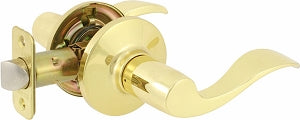 EZSet Royal Passage Lever Handle - Polished Brass