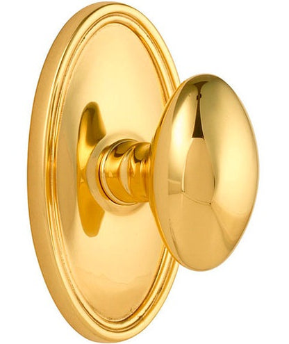 Emtek Egg Knob - Oval Rosette